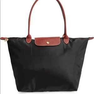 Longchamp Le Pliage Large Tote Black